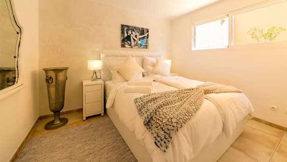 Schlafzimmer - Ferienhaus mit Meerblick - Mallorca